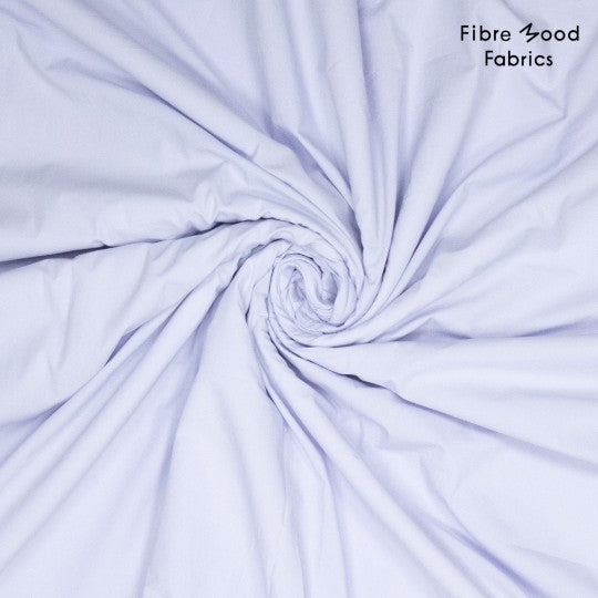 Popeline "Paper touch" Bleu ciel