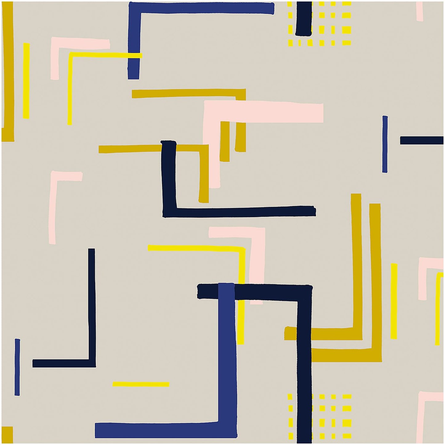 POPELINE ABTRAIT GEOMETRIQUE