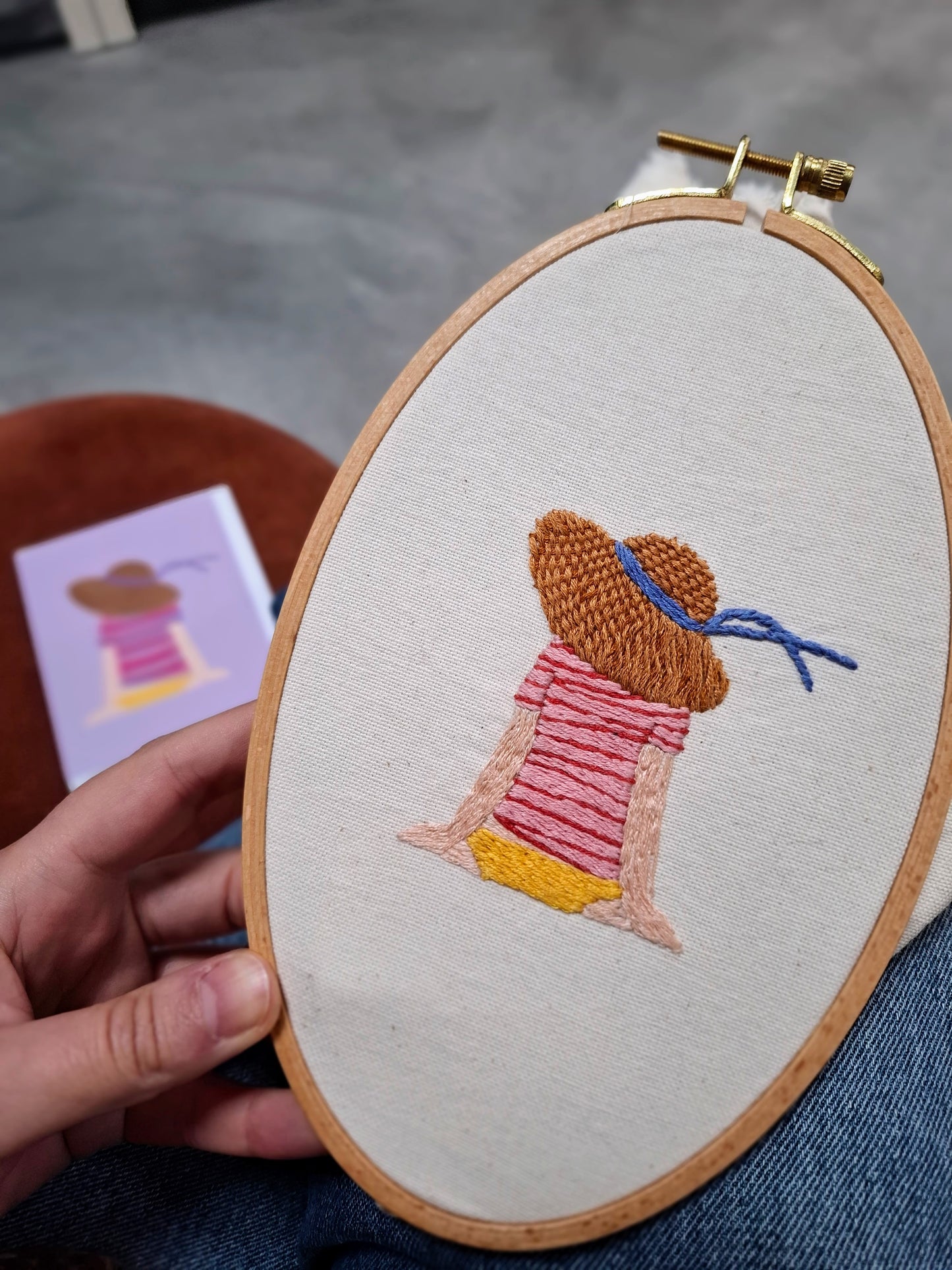ATELIER Initiation à la broderie La Fille du Pont