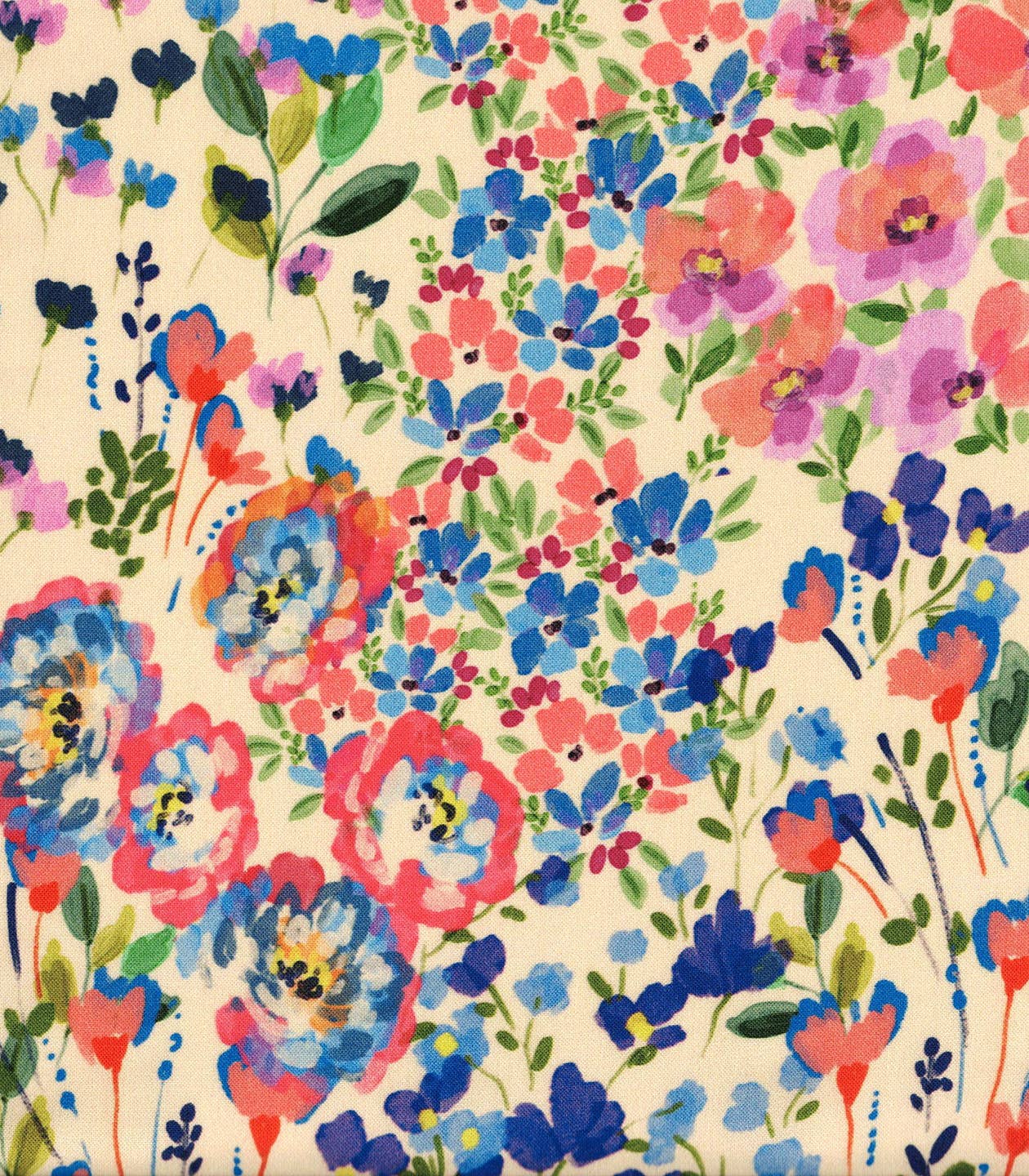 Viscose Jachère Fleurie Cousette