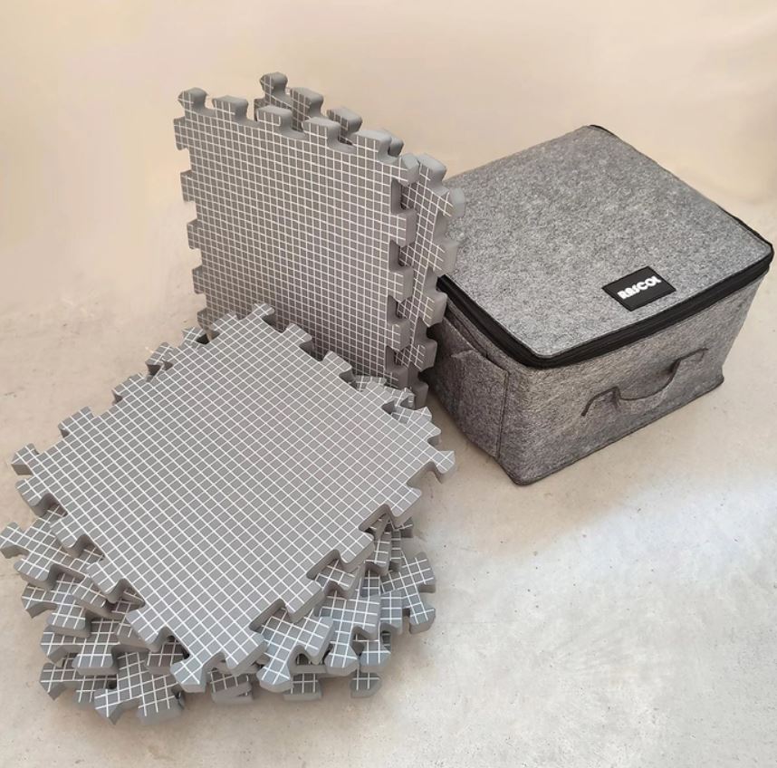 TAPIS BLOCAGE TRICOT