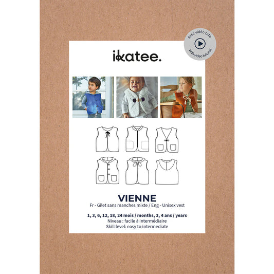 Patron Ikatee Vienne BÉBÉ