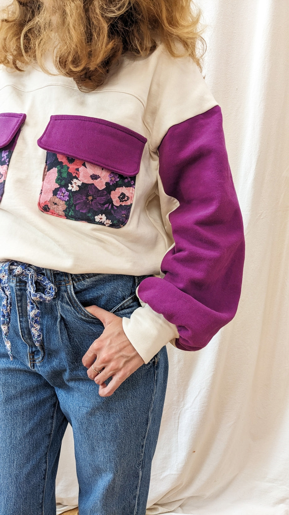 SWEAT Mauve bougainvillier