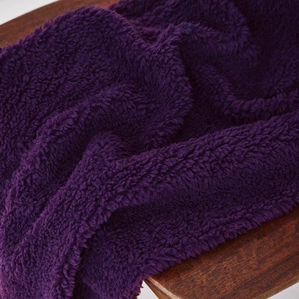 SHERPA FLEECE MAUVE