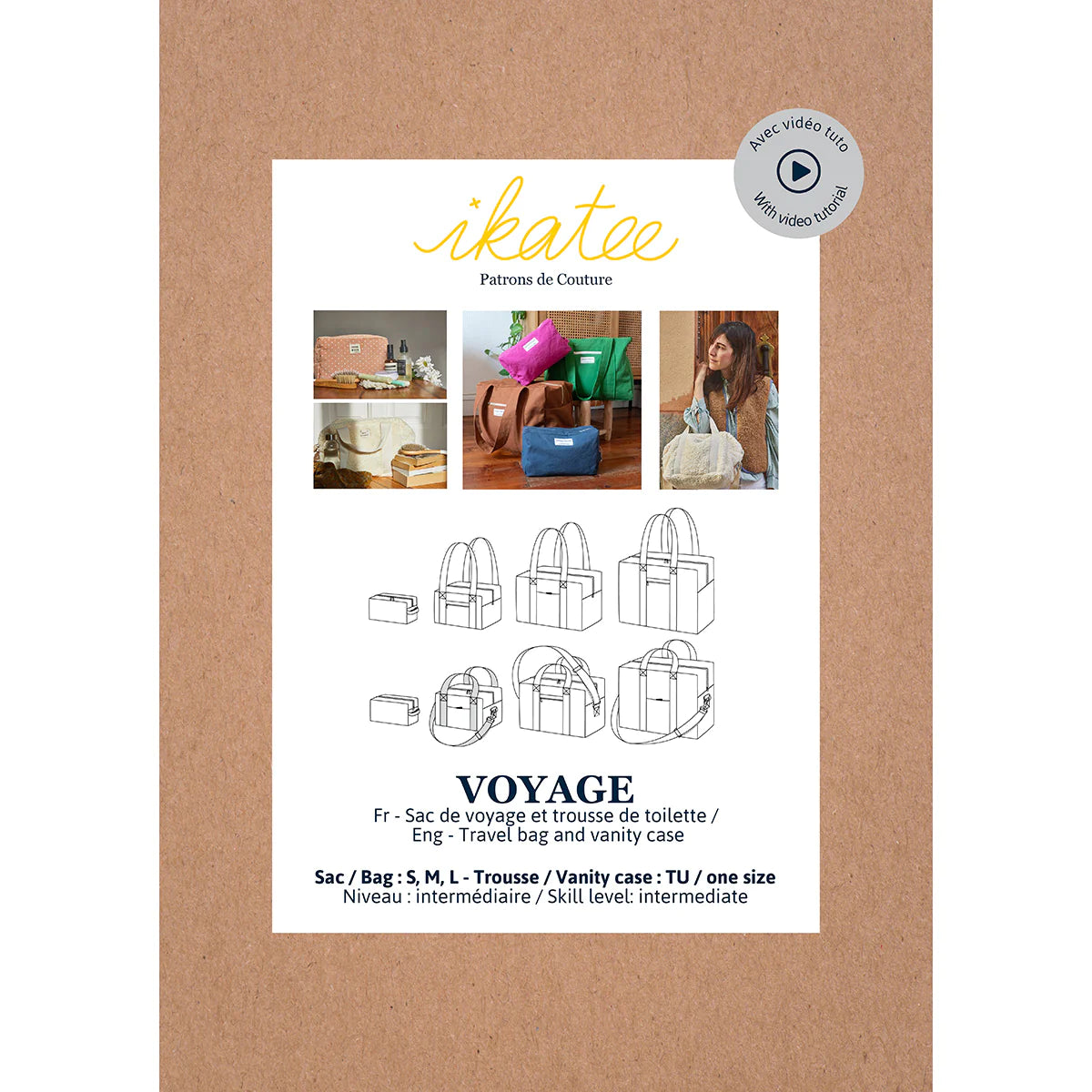 PATRON IKATEE SAC VOYAGE