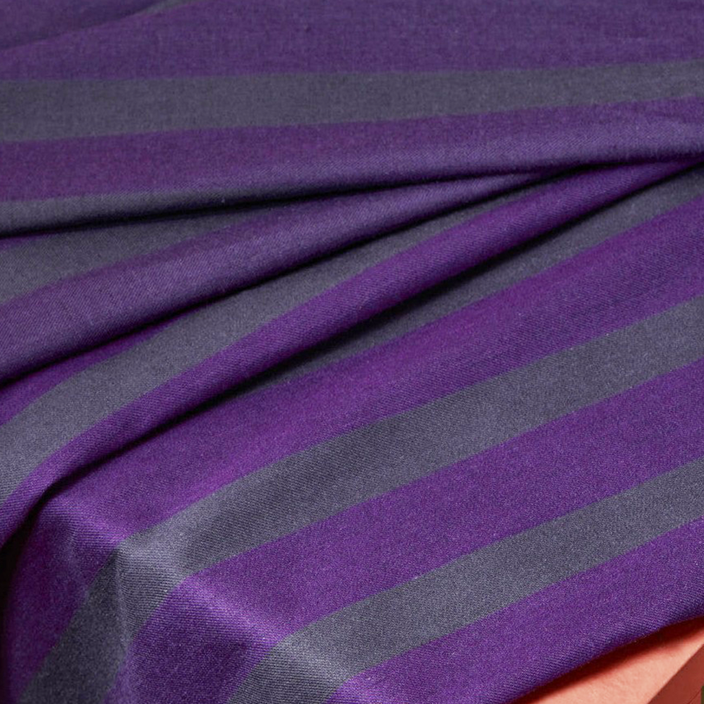 COTON A RAYURES RAY MAJESTIC PURPLE