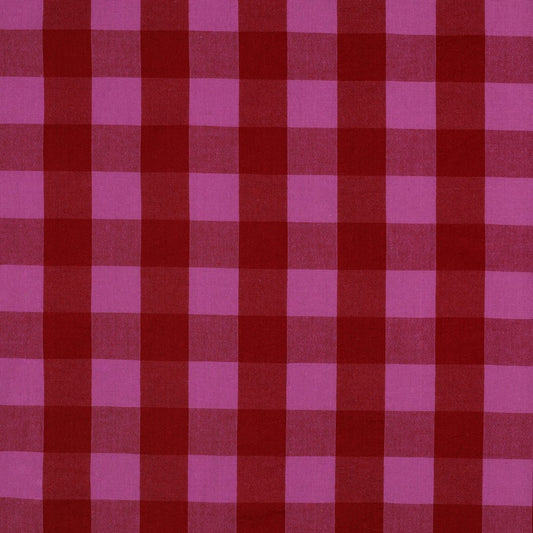 Grand carreaux vichy rose & mauve