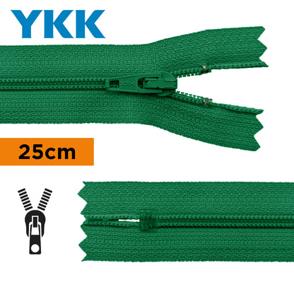 TIRETTE 25CM NYLON NON DETACHABLE YKK