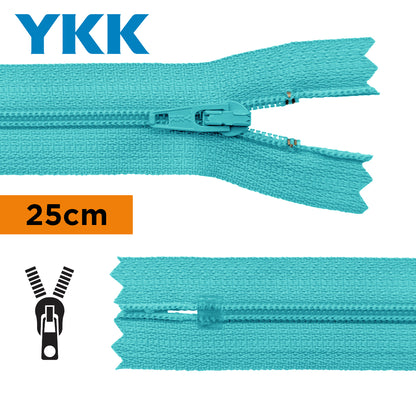 TIRETTE 25CM NYLON NON DETACHABLE YKK