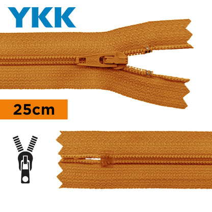 TIRETTE 25CM NYLON NON DETACHABLE YKK