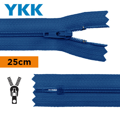 TIRETTE 25CM NYLON NON DETACHABLE YKK