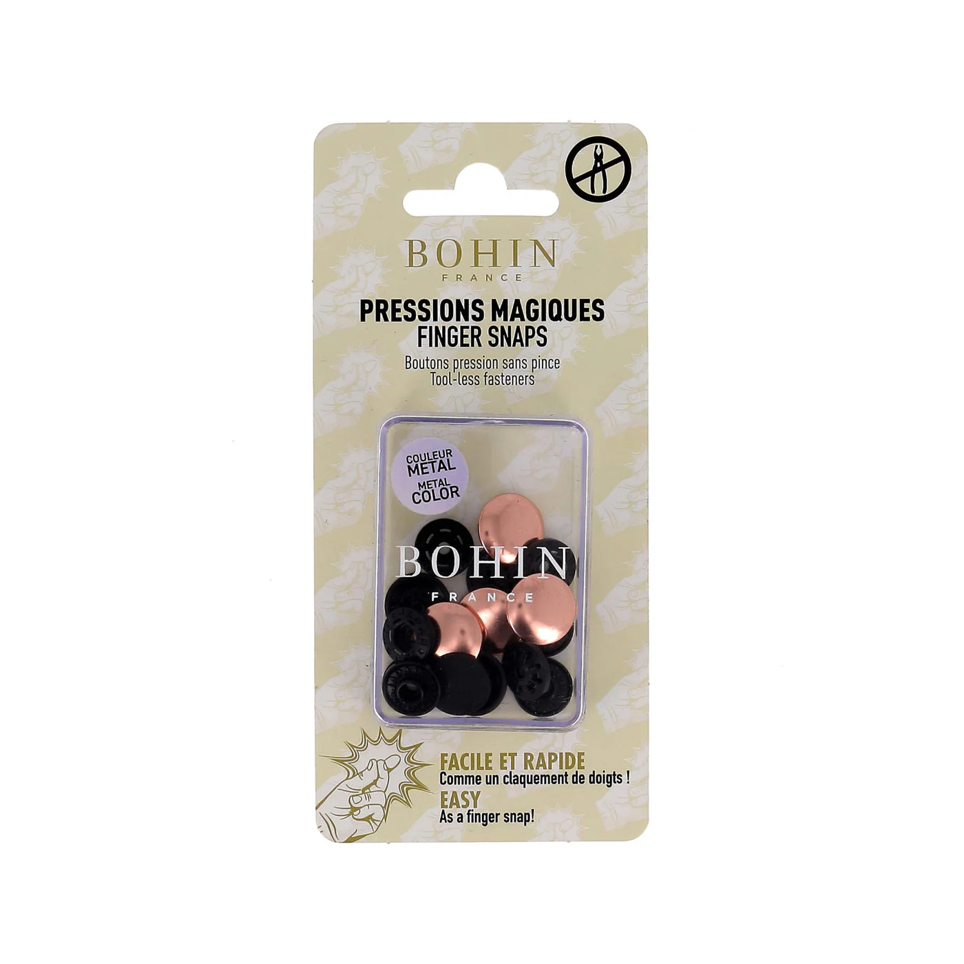 BOUTON PRESSION