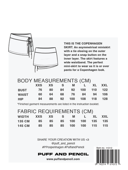 PUFF & PENCIL COPENHAGEN SKIRT