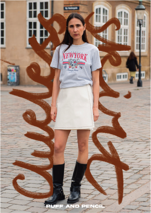 PUFF & PENCIL CLUELESS SKIRT