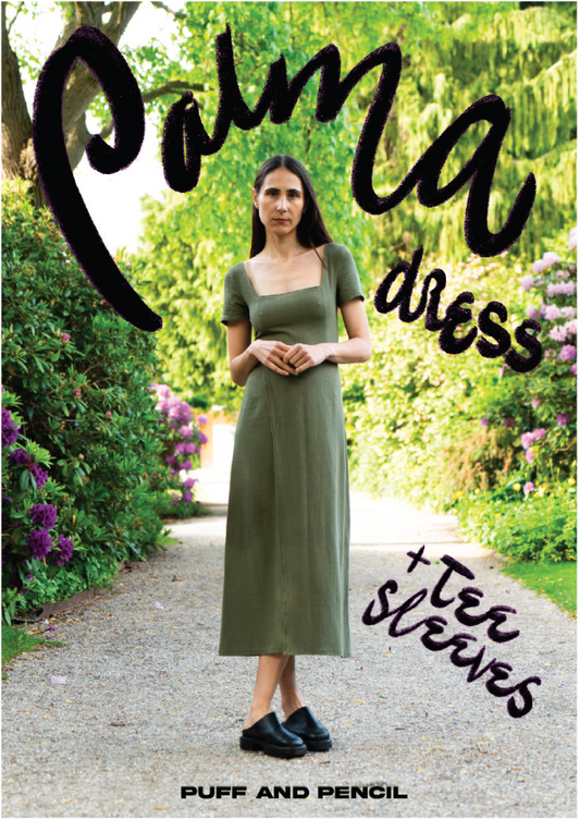 PUFF & PENCIL PALMA DRESS + SLEEVES