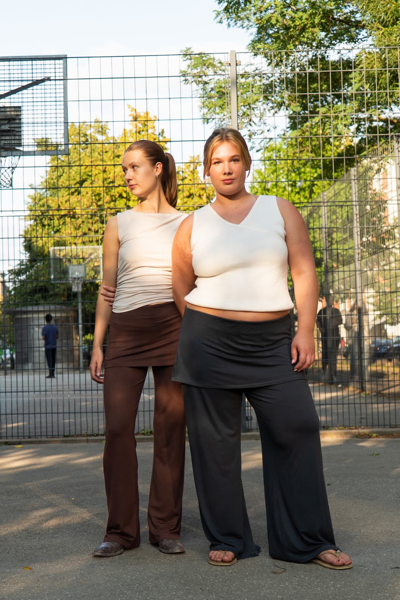 PUFF & PENCIL SKIRTY PANTS