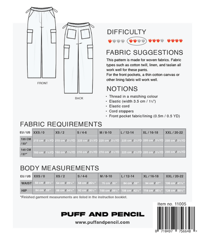 PUFF & PENCIL VERSA PANTS
