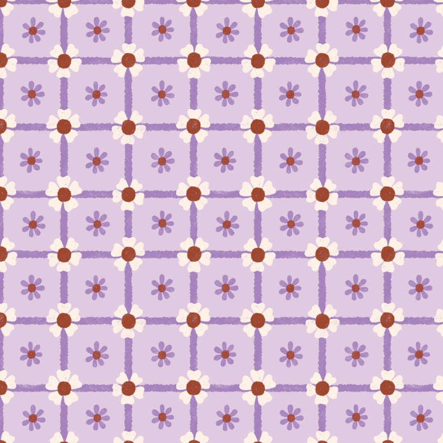 Popeline Retro Meadow