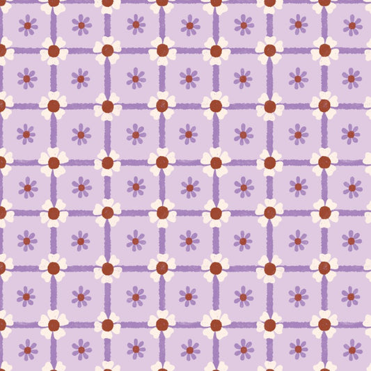 Popeline Retro Meadow