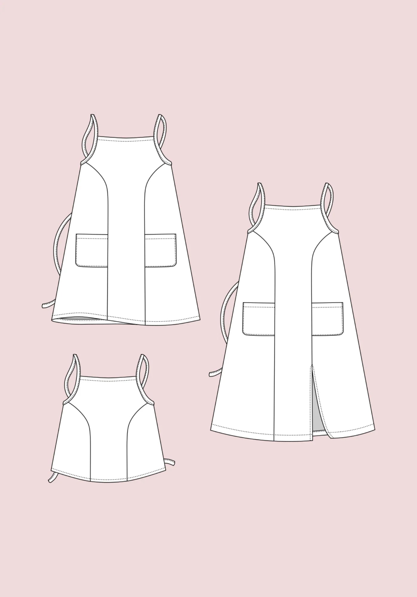 Patron Robe/blouse Trapèze Domum
