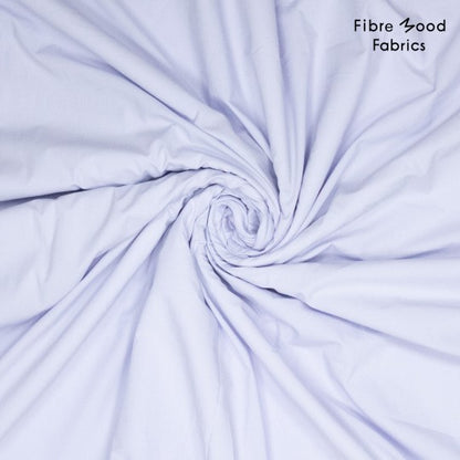 Popeline "Paper touch" Bleu ciel