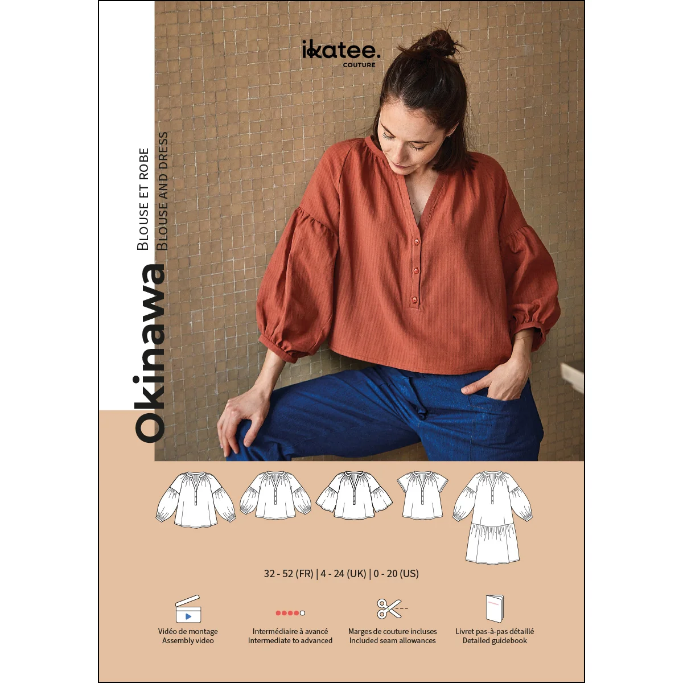Patron Okinawa - Blouse & Robe