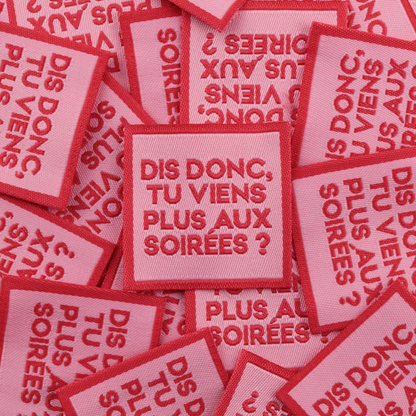 Etiquette à coudre