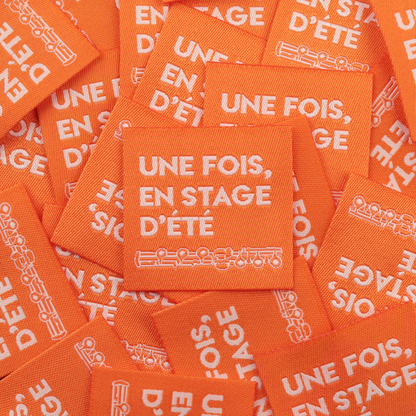 Etiquette à coudre