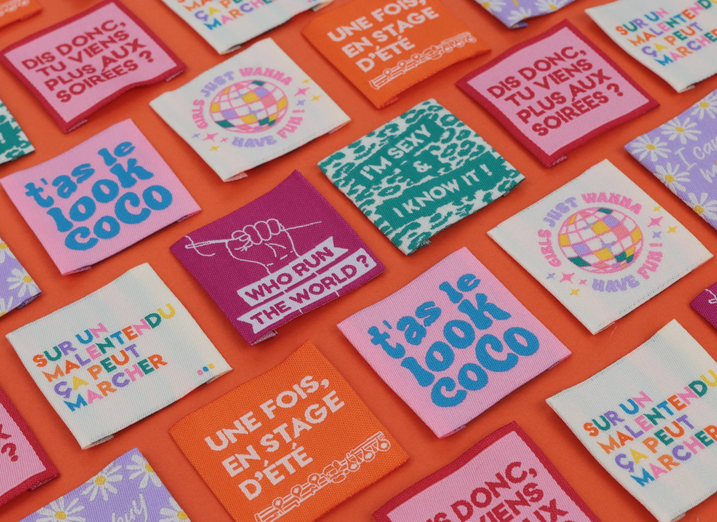 Etiquette "T'as le look coco"