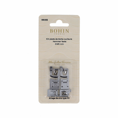 Pied ourlet kit 3 tailles