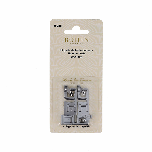 Pied ourlet kit 3 tailles