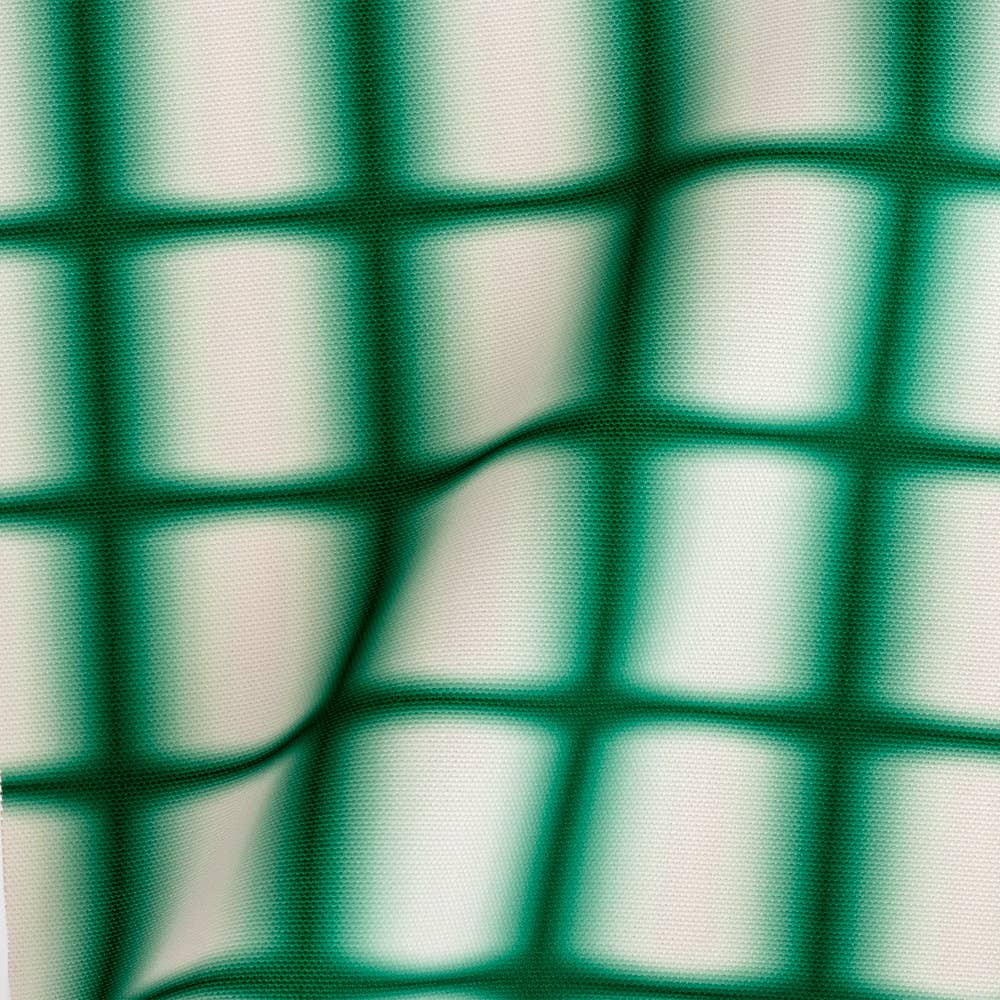 COUPON tissu extérieur Dégradé Grille Verte
