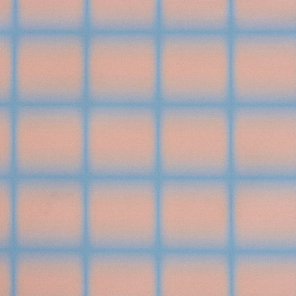 Coupon tissu d’extérieure Dégradé Grille Rose x mètres