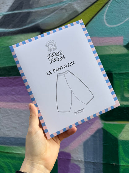 Patron Retro Reset: Le Pantalon