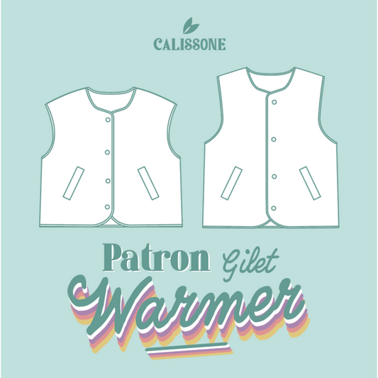 Patron Pochette Gilet Warmer