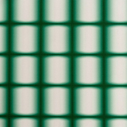 COUPON tissu extérieur Dégradé Grille Verte
