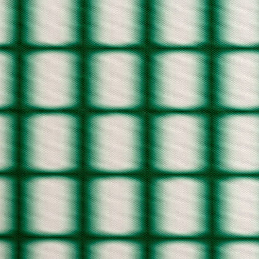 COUPON tissu extérieur Dégradé Grille Verte
