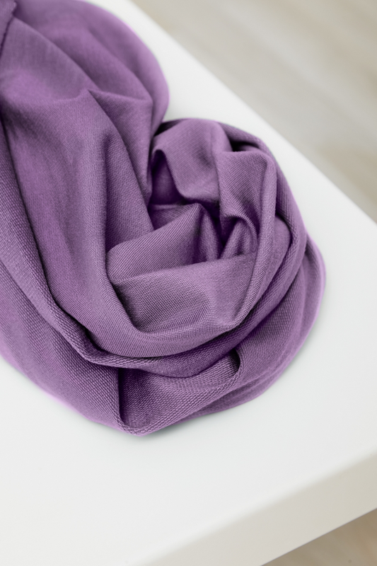 French terry light mauve