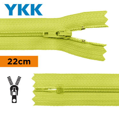 TIRETTE 22CM NON DETACHABLE YKK (coloris variés)