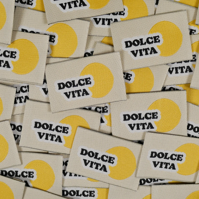 Lot étiquettes Dolce Vita