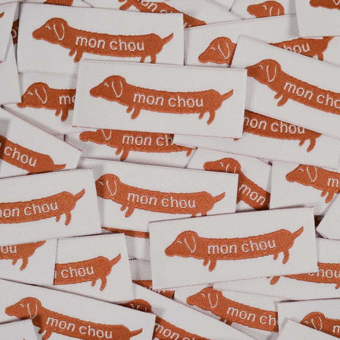 Lot étiquettes Mon Chou