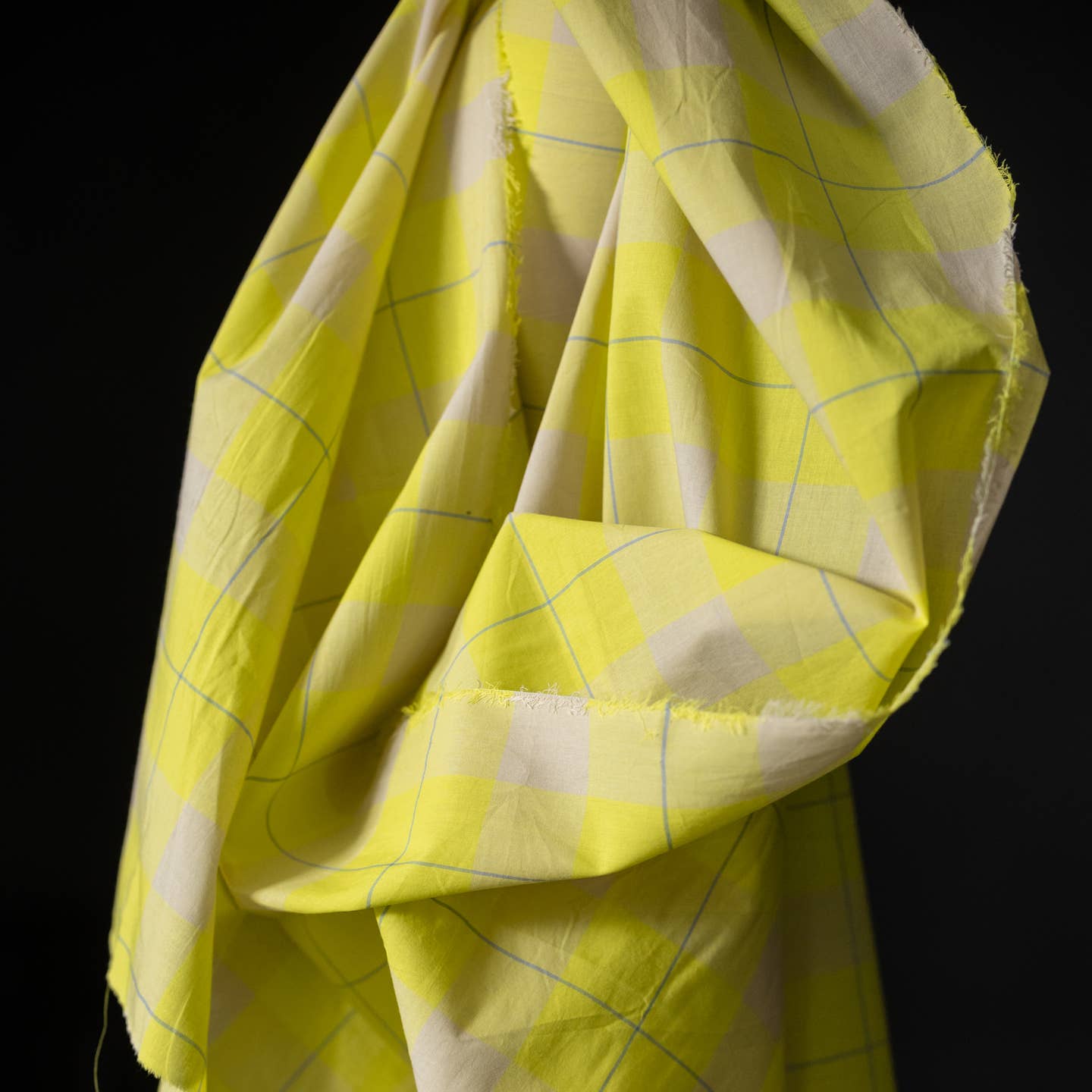 Merchant & Mills carreaux jaune meringue