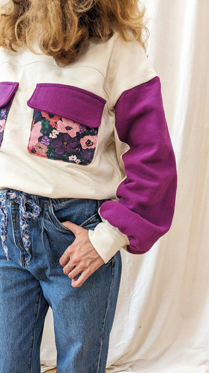 SWEAT Mauve bougainvillier