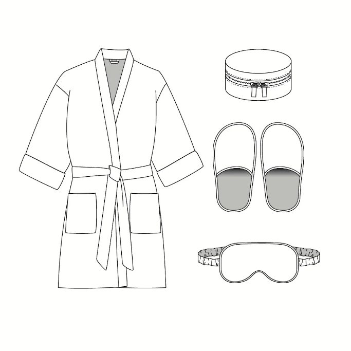 Patron Alexandrie - Peignoir Kimono & more