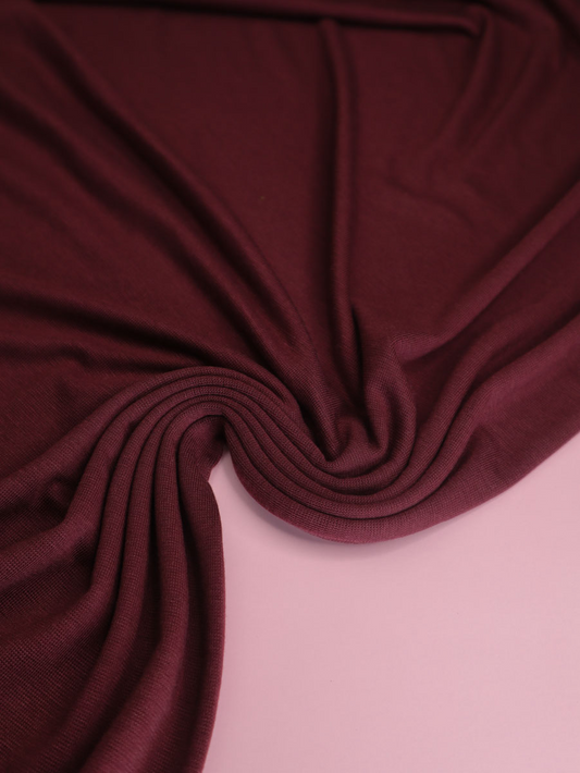 MERINO tricot burgundi