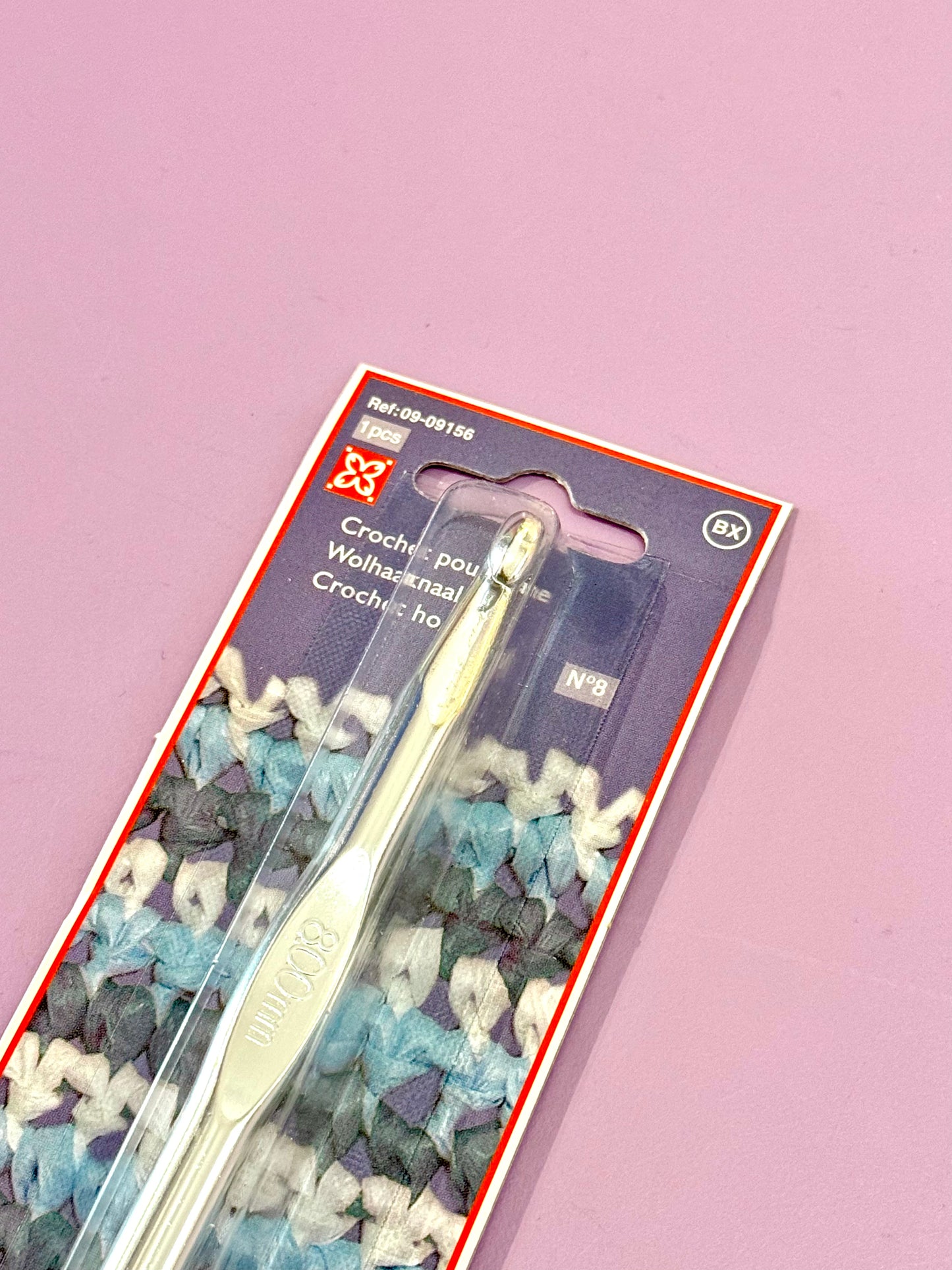 Crochet pour laine – 8 mm / 7 mm / 6 mm - 1pc