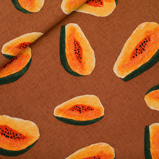 Lin et Viscose PAPAYA See you at six