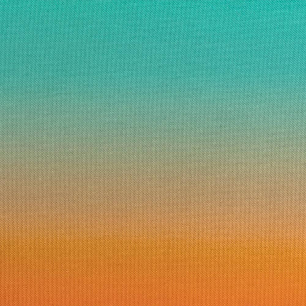 Coupon tissu d'extérieur Dégradé Orange Bleu x mètres