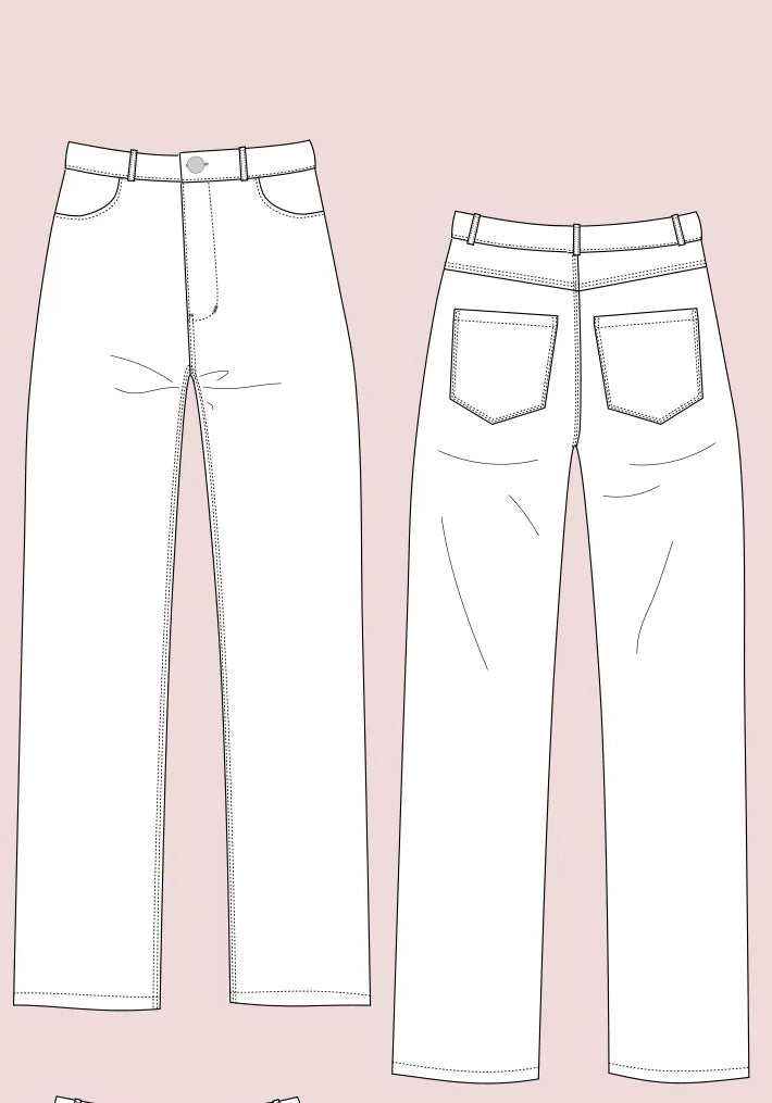 Patron Pantalon Nessie Domum