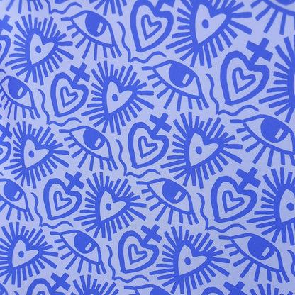 Tissu déperlant Ex voto mauve